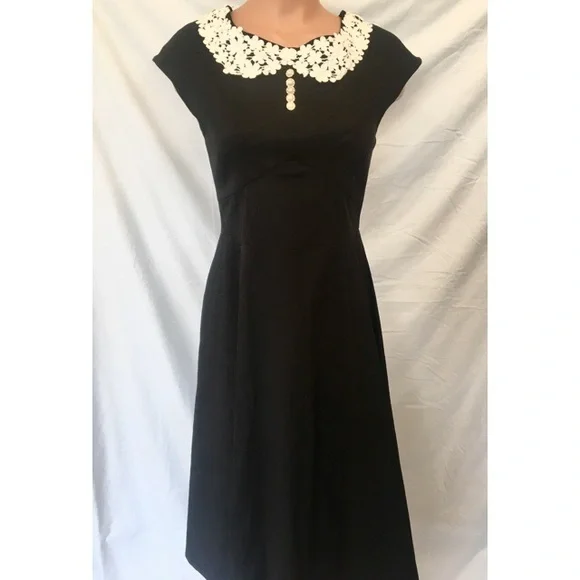 Acevog | Dresses | Nwt Black Retro Audrey Hepburn Pinup Dress | Poshmark
